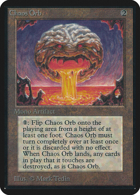Chaos Orb — art by Mark Tedin