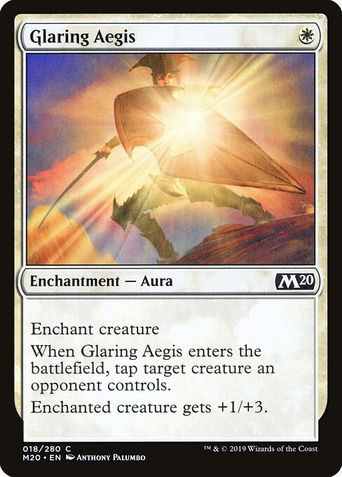 Glaring Aegis — art by Anthony Palumbo