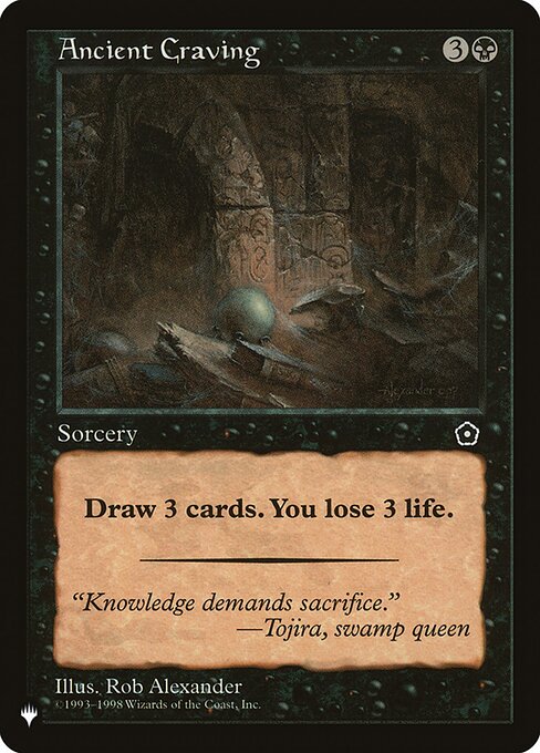 Ancient Craving — art by Rob Alexander
