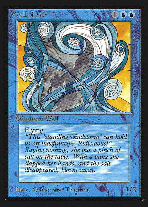 Wall of Air — art by Richard Thomas