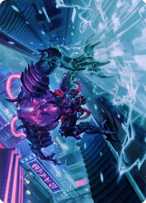 Surgehacker Mech // Surgehacker Mech — art by Wisnu Tan