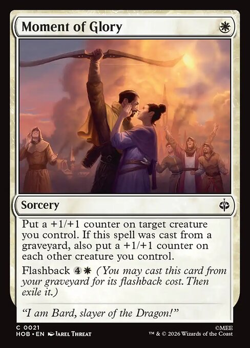 Moment of Glory — art by Jarel Threat