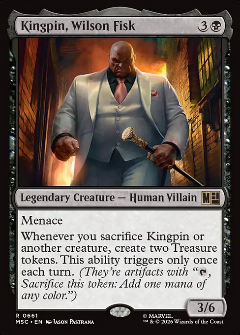 Kingpin, Wilson Fisk — art by Jason Pastrana
