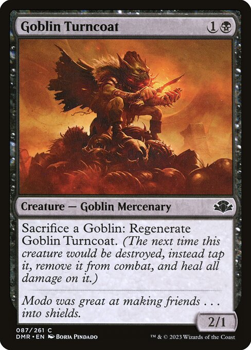 Goblin Turncoat — art by Borja Pindado