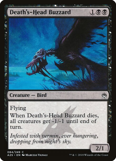 Death's-Head Buzzard — art by Marcelo Vignali