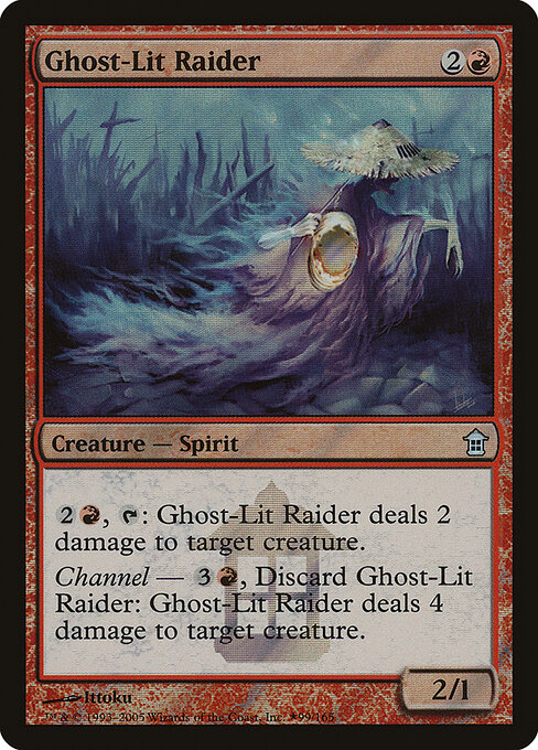 Ghost-Lit Raider — art by Ittoku