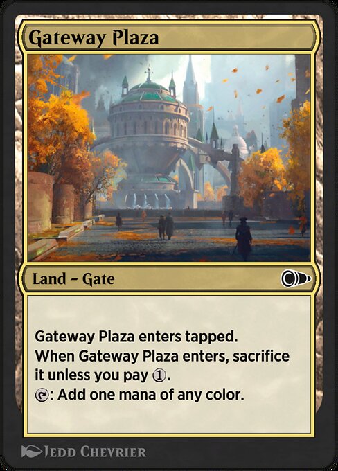 Gateway Plaza — art by Jedd Chevrier