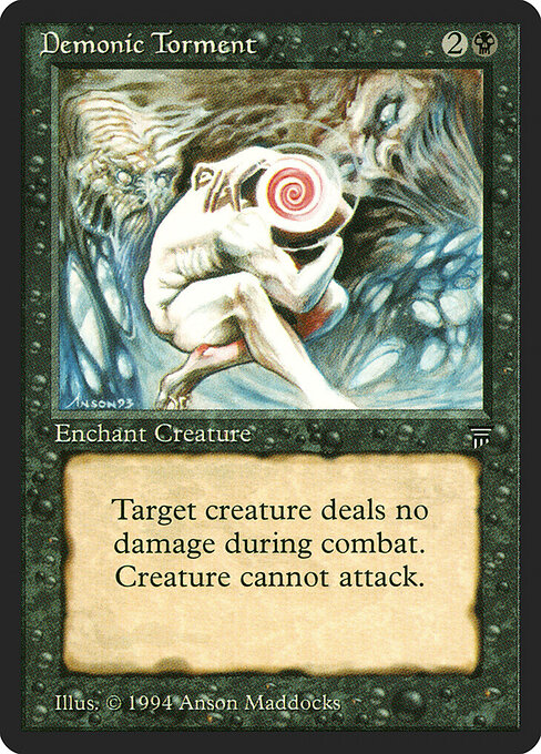 Demonic Torment — art by Anson Maddocks