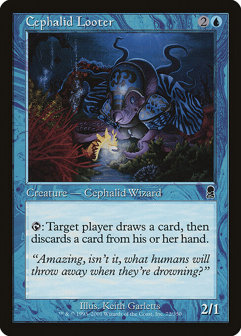 Cephalid Looter — art by Keith Garletts