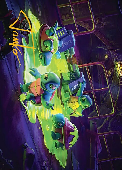 The Ooze // The Ooze — art by Gabriel Tanko