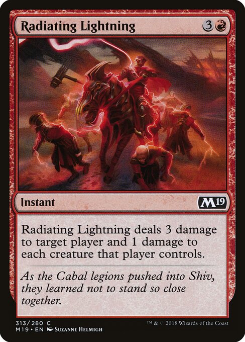 Radiating Lightning — art by Suzanne Helmigh