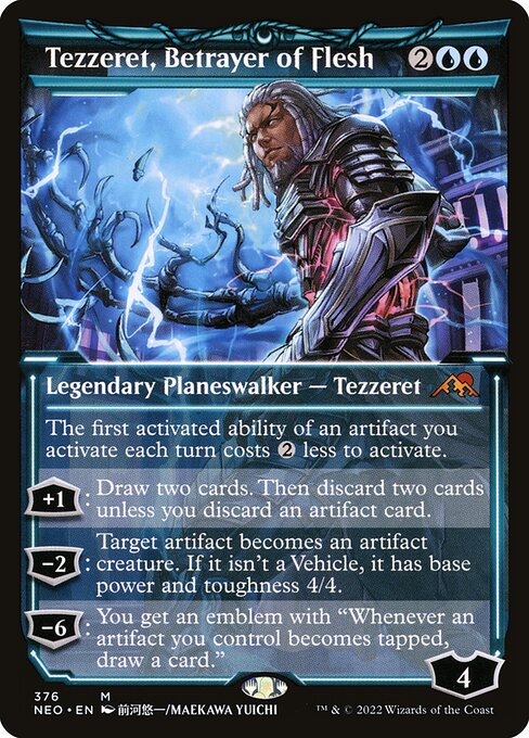 Tezzeret, Betrayer of Flesh — art by Maekawa Yuichi