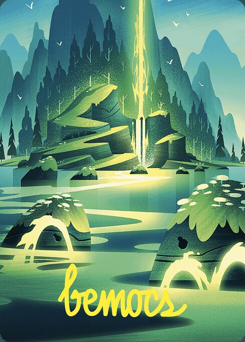 Leyline of Abundance // Leyline of Abundance — art by BEMOCS