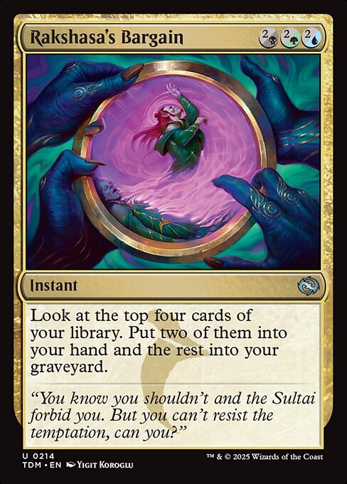 Rakshasa's Bargain — art by Yigit Koroglu