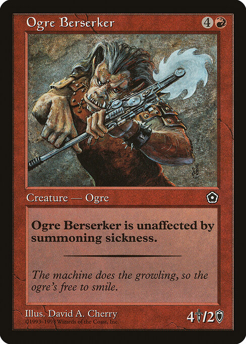 Ogre Berserker — art by David A. Cherry