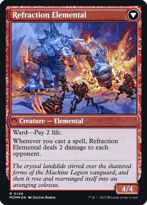 Invasion of Karsus // Refraction Elemental — art by Zoltan Boros