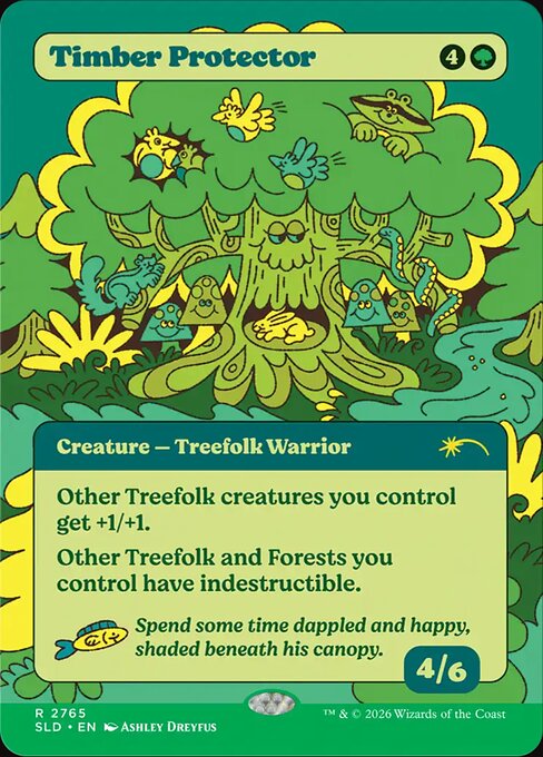 Timber Protector — art by Ashley Dreyfus