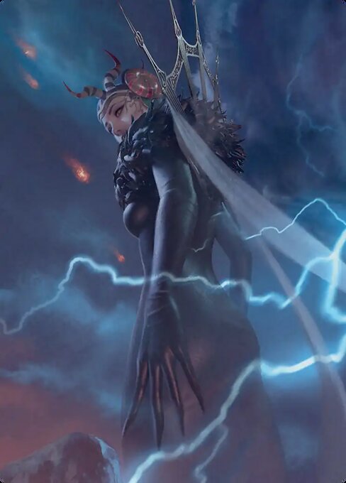 Edea, Possessed Sorceress // Edea, Possessed Sorceress — art by Lius Lasahido