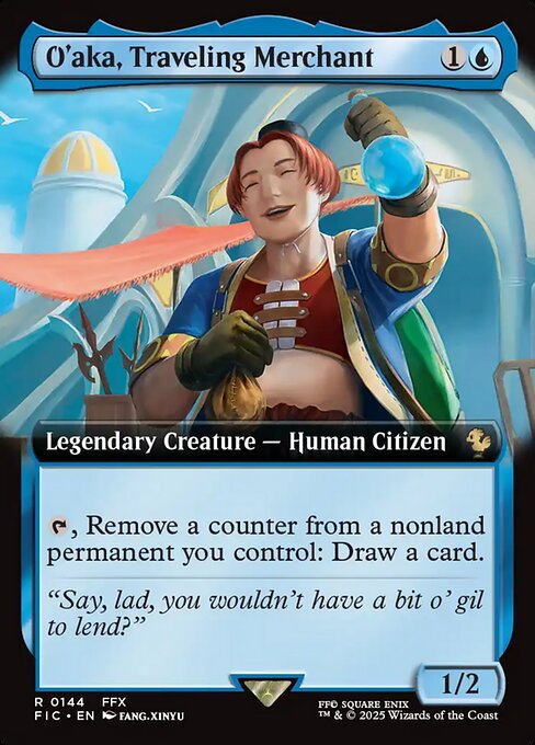O'aka, Traveling Merchant — art by Fang Xinyu