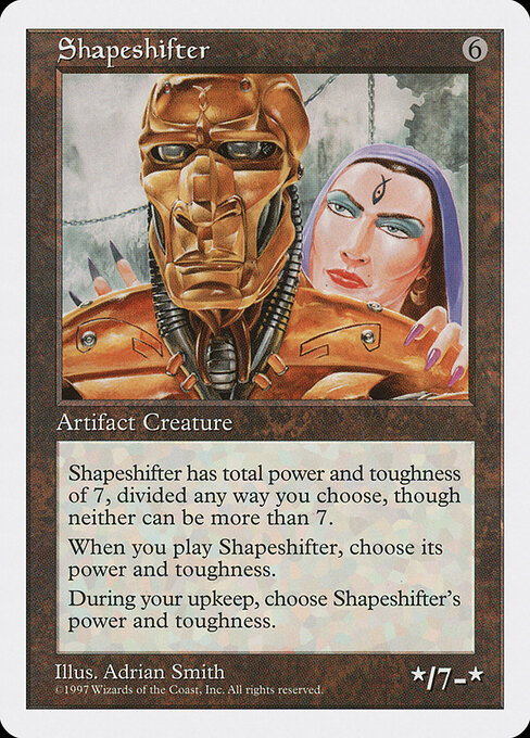 Shapeshifter — art by Adrian Smith