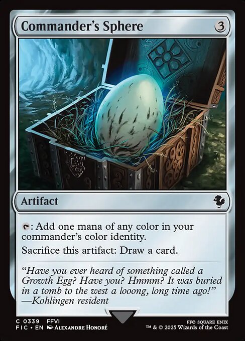 Commander's Sphere — art by Alexandre Honoré