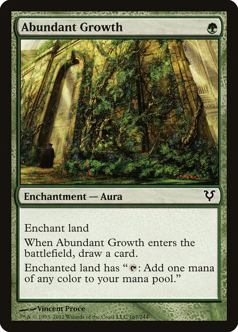 Abundant Growth — art by Vincent Proce