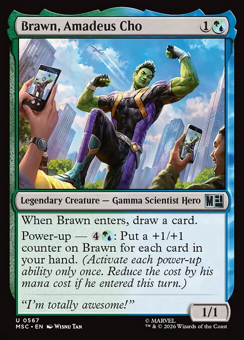 Brawn, Amadeus Cho — art by Wisnu Tan