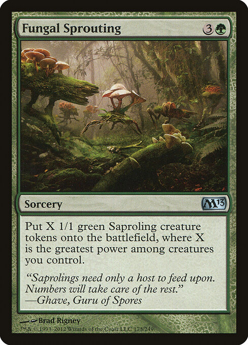 Fungal Sprouting — art by Brad Rigney
