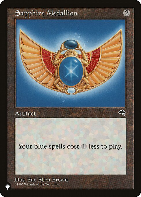 Sapphire Medallion — art by Sue Ellen Brown