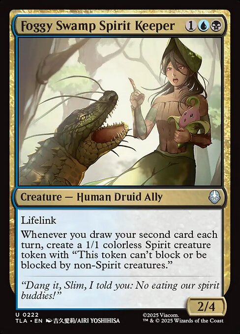Foggy Swamp Spirit Keeper — art by Airi Yoshihisa