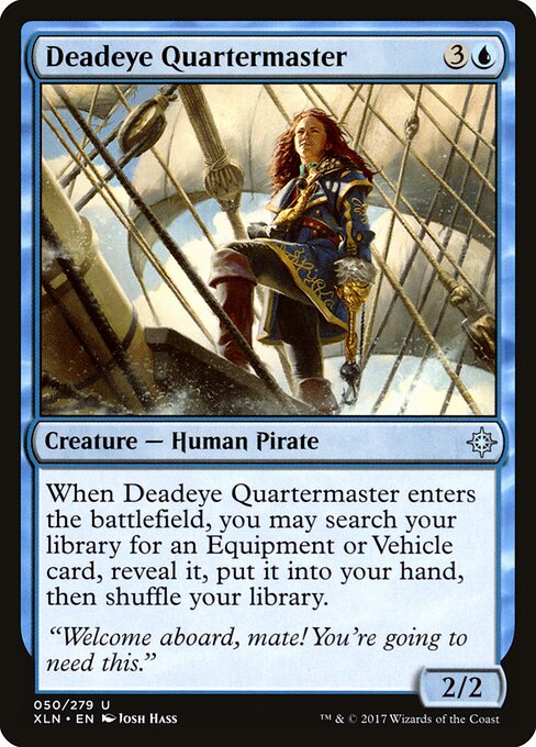 Deadeye Quartermaster — art by Josh Hass