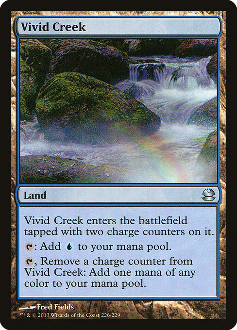 Vivid Creek — art by Fred Fields
