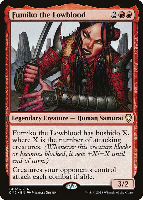 Fumiko the Lowblood — art by Michael Sutfin
