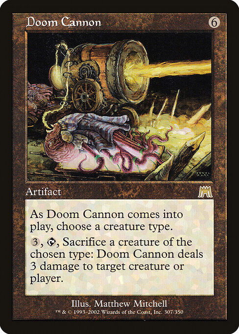Doom Cannon — art by Matthew Mitchell