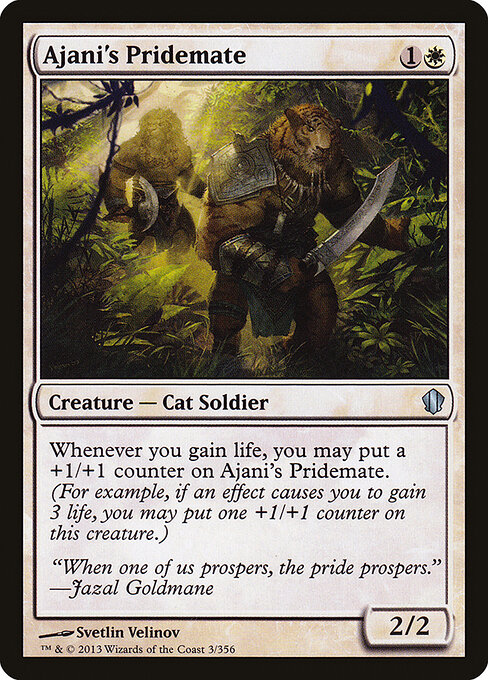 Ajani's Pridemate — art by Svetlin Velinov