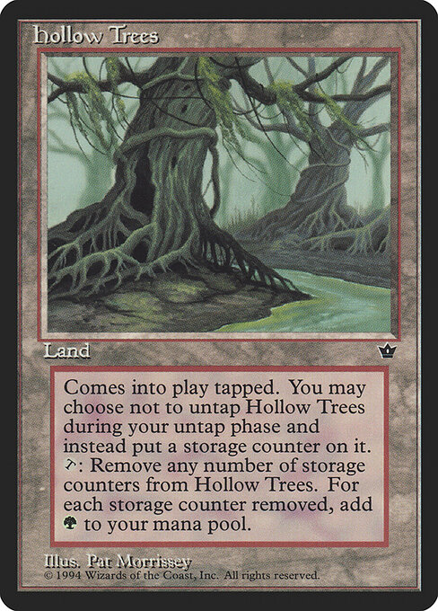 Hollow Trees — art by Pat Lewis