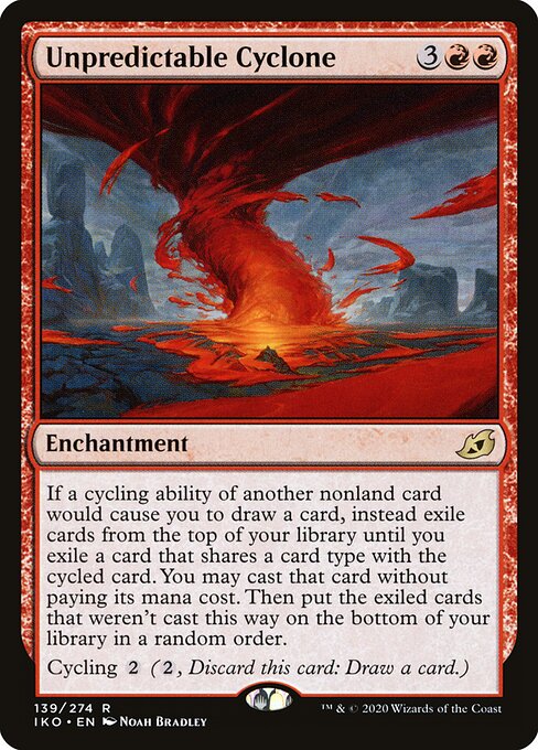 Unpredictable Cyclone — art by Noah Bradley