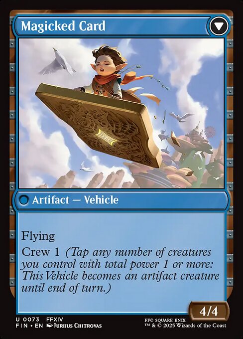 Sidequest: Card Collection // Magicked Card — art by Jurijus Chitrovas