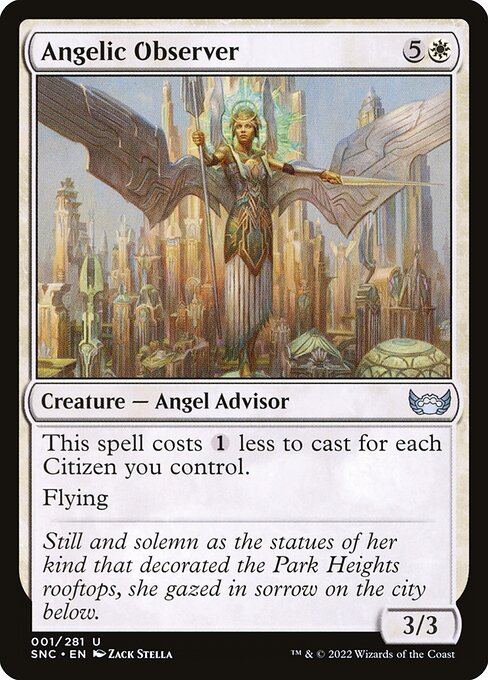 Angelic Observer — art by Zack Stella