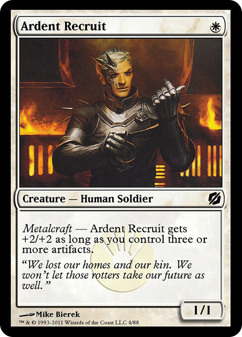 Ardent Recruit — art by Mike Bierek