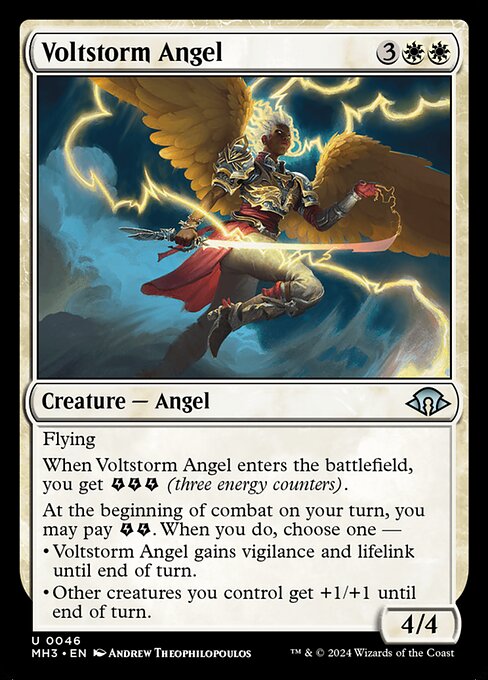 Voltstorm Angel — art by Andrew Theophilopoulos