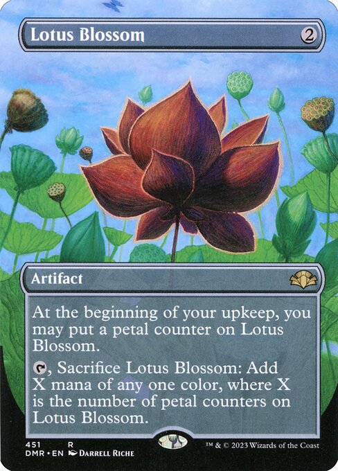 Lotus Blossom — art by Darrell Riche
