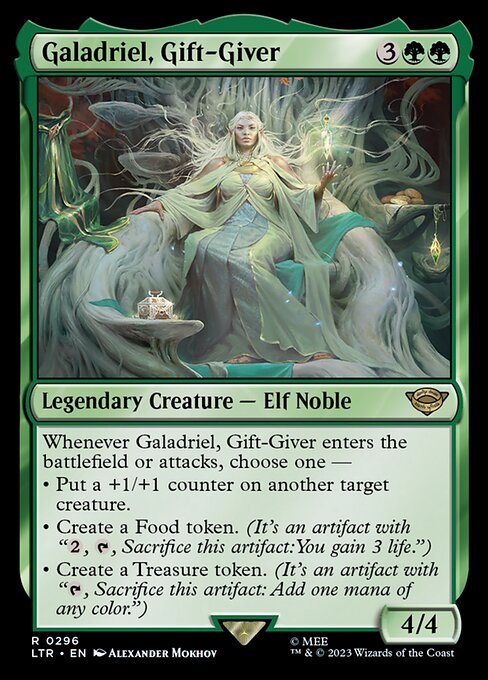 Galadriel, Gift-Giver — art by Alexander Mokhov