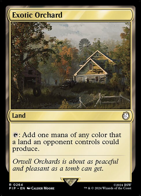 Exotic Orchard — art by Calder Moore