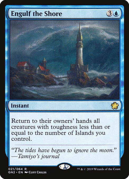 Engulf the Shore — art by Cliff Childs