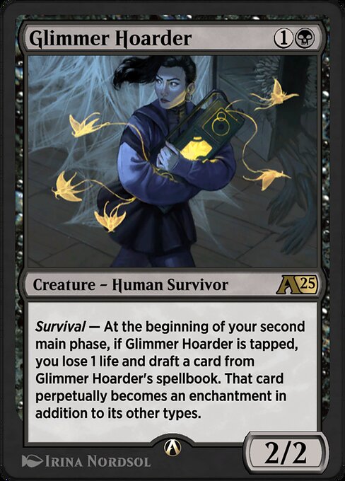 Glimmer Hoarder — art by Irina Nordsol