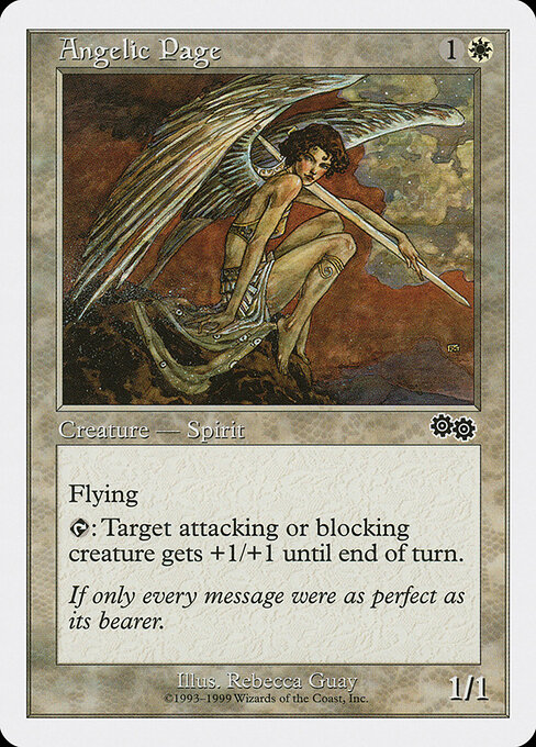 Angelic Page — art by Rebecca Guay