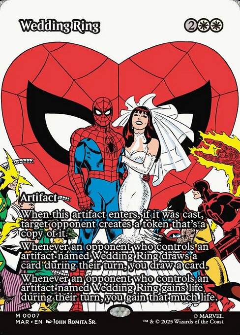 Wedding Ring — art by John Romita Sr.