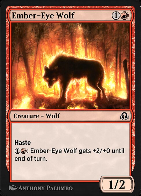 Ember-Eye Wolf — art by Anthony Palumbo