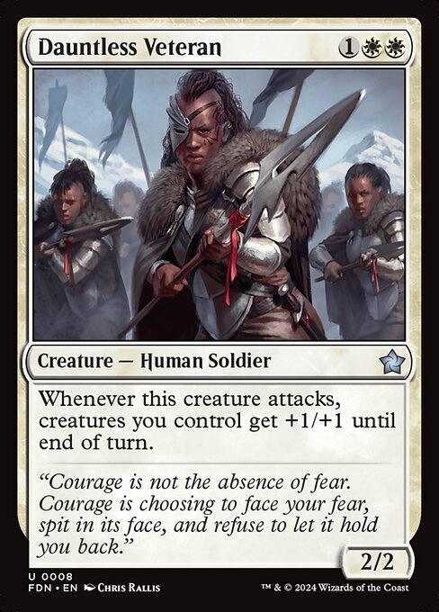Dauntless Veteran — art by Chris Rallis